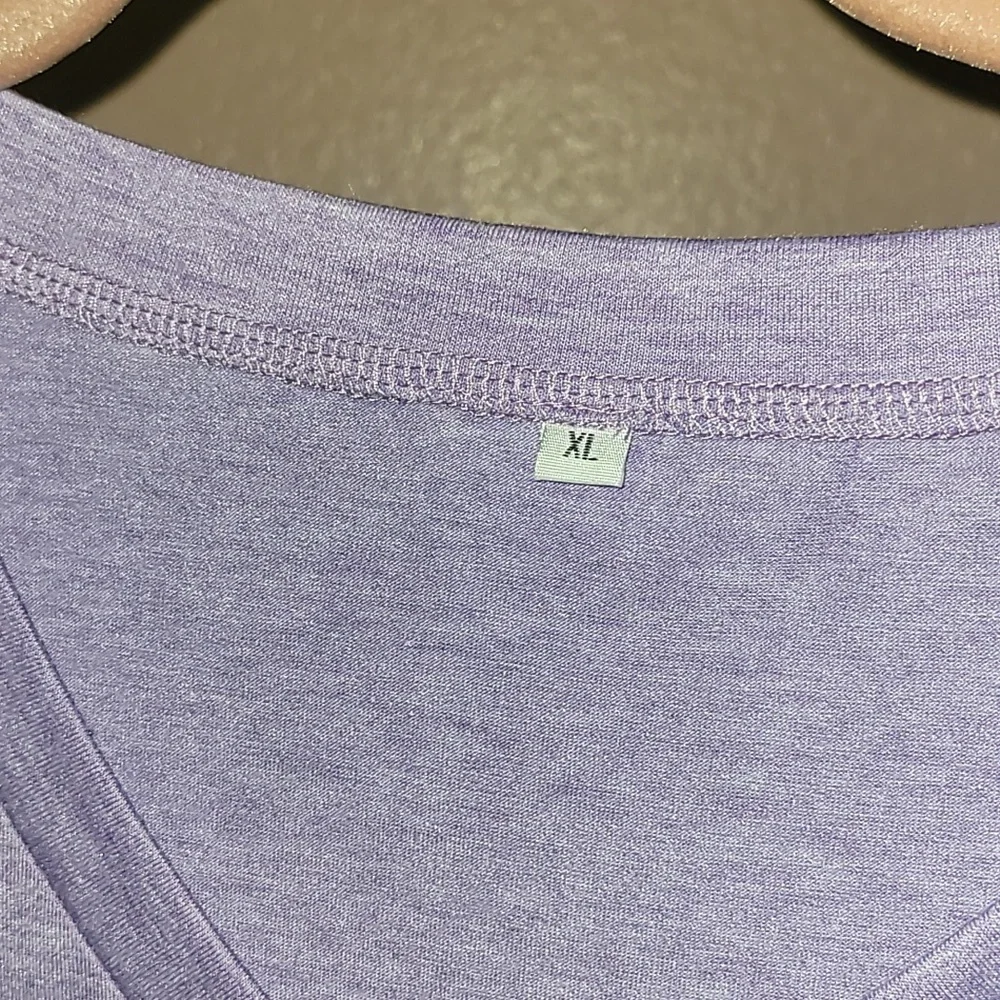 Fun Fact: I don't care V-Neck Shirt - Picture 3 of 6